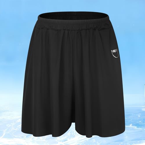 Girls Pull On Shorts Quick Dry Flowy Shorts with Pockets Elastic Athletic Skorts for Fitness Running Cheer Sports 3-16Y4