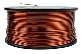 Industrial Copper Enameled Wire for Motor Winding | Tranformer Coil Making | Electric Magnet Wire DIY | AWG 14 Gauge, 3 kg (3000 Grams, 6.6lbs)