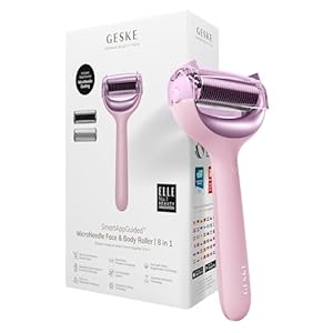 GESKE MicroNeedle Face & Body Roller Rosa