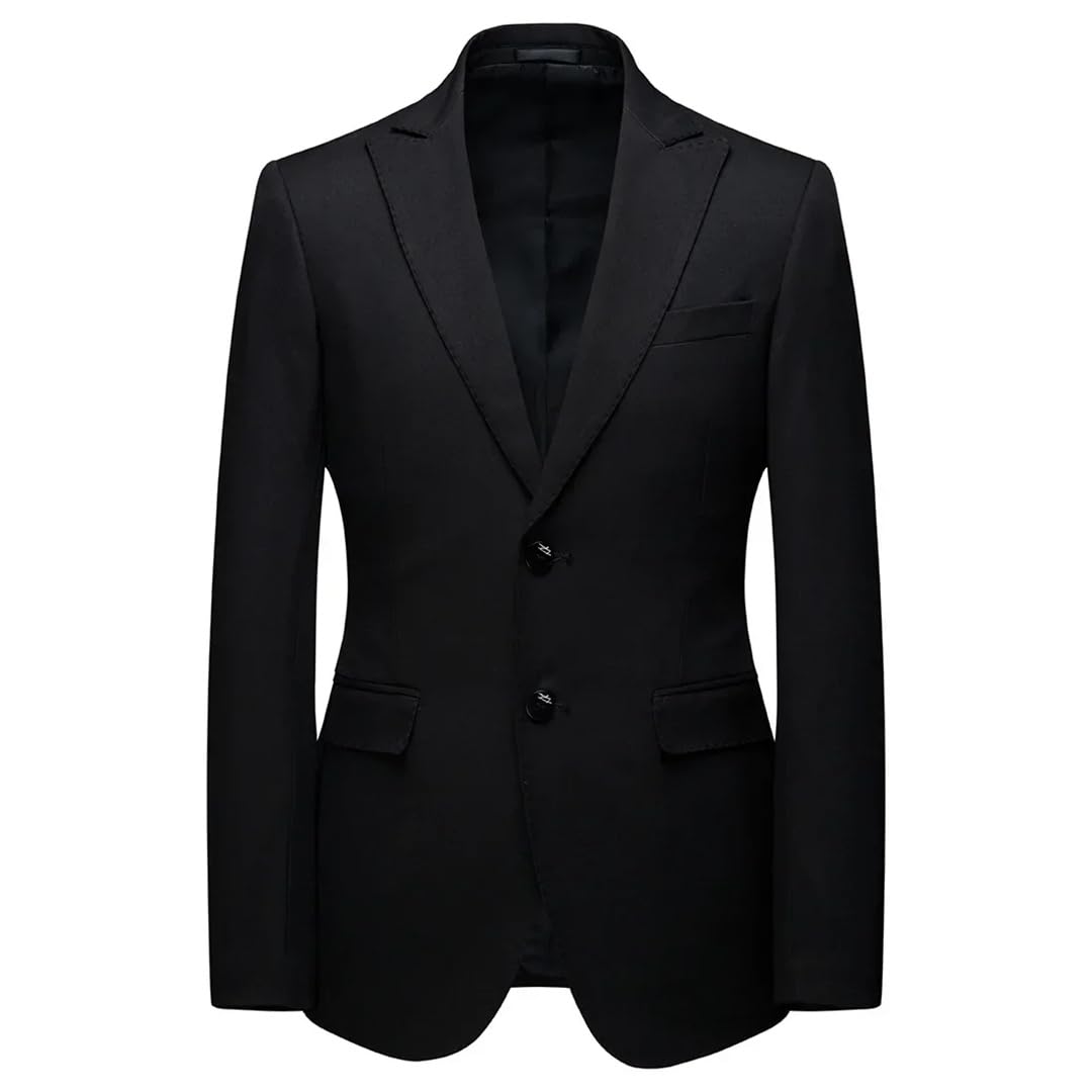 Trajes de negocios para hombre, conjunto de 2 piezas de un solo pecho para fiesta, novio, padrino, vestido de boda (blazer + pantalones)