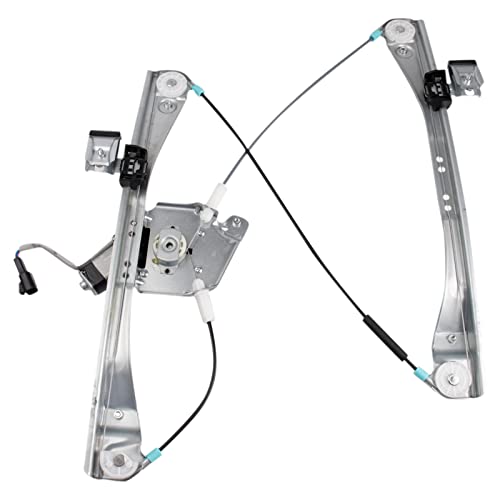 Image of TRQ Front Left Power Window Regulator & Motor Assembly Drivers Side Compatible with 2004-2008 Chevrolet Malibu