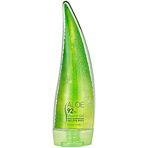 Holika Holika Aloe 92% Shower Gel with 92% Aloe Vera Extract from pristine Jeju Island (250ml) Cover
