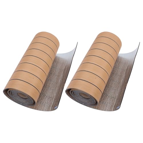 Paneles de pared 3d autoadhesivos impermeables Alipis con listones de madera natural 2