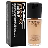Studio Fix Fluid SPF 15 24Hr Matte Foundation Plus Oil Control - NC35 by MAC for Women - 1 oz Foundation - Image 3