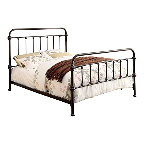 Furniture Of America Overtown Bed, Eastern King, Dark Bronze #TOP27