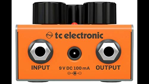 TC Electronic CHOKA TREMOLO Vintage-Flavored All-Analog Tremolo Pedal with 3-Knob Design and Seamless Morphing Between LFO Styles,Orange by TC Electronic - Image 4