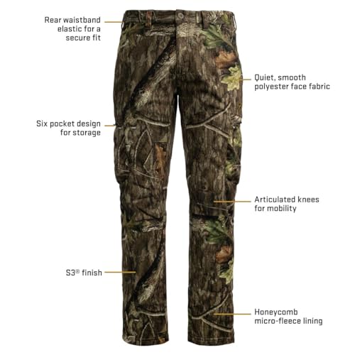 Scent Blocker Shield Series Silentec Midweight Pants, Camo Hunting Clothing for Men4