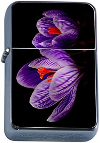 Bloom Lighter Amazon.com: Purple Blooms Flip Top Oil Lighter Em1 Smoking Cigarette ...