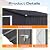 6x4 Ft Storage Shed with Floor, Permanent Steel Building with Lockable Doors & Air Vent for Backyard Garden Patio Lawn - Green