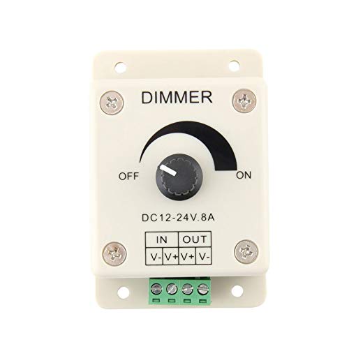 DC 12V 8A LED Light Protect Strip Dimmer