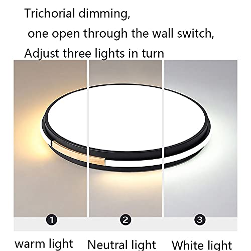 Plafonnier LED dimmable 3 couleurs JCAKES vert pour économie d'énergie - 3