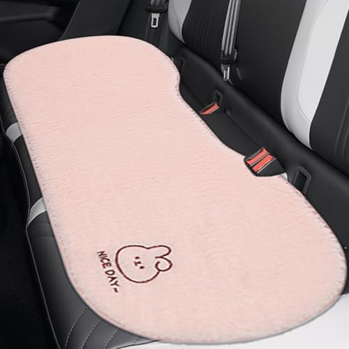 Coussin de siège auto en peluche lapin confort d'hiver