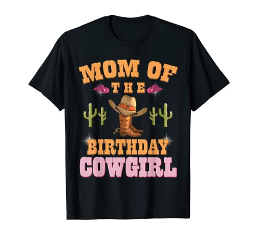 Mamma del Compleanno Cowgirl Western Tema Ragazze Compleanno...