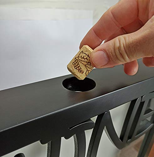 Quadro Porta Rolhas de Vinho - Poesia Engarrafada - 150un