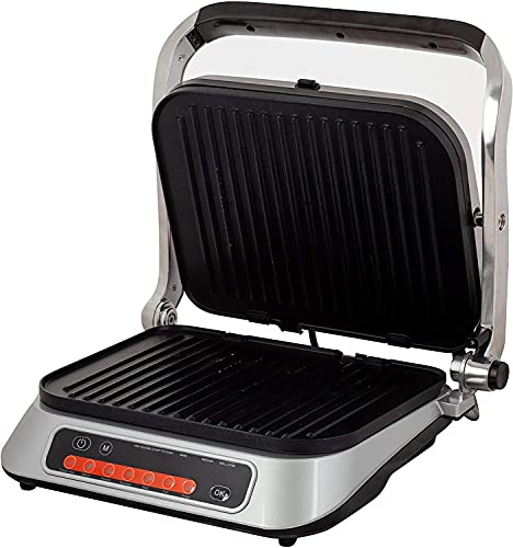 TZS First Austria Kontaktgrill digital, Tischgrill, 2100W, abnehmbare, antihaftbeschichtete Platten, gesundes fettarmes… – Bild 3