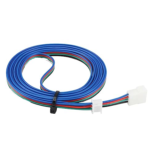 ULTECHNOVO Cable 4-pin Xh2.54 Connector Printer Stepper Motor Extension Cable 2m for Lightweight Easy to Install Suitabl