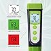 Apera Instruments AI104G GroStar Series GS4 pH/EC/500ppm/700ppm Combo 5-in-1 Pen Tester Kit with Replaceable Double-Junction pH/EC Probe for Hydroponics Water Quality Testing, Gen II