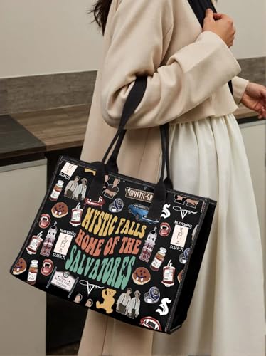 Bolsa Tote de Lona Inspirada en Serie Vampire TV miniatura 7