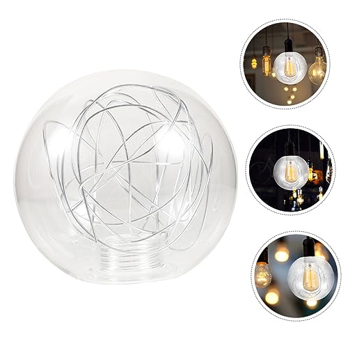 Abat-jour en verre solide Veemoon, remplacement haut de gamme pour suspension - 5