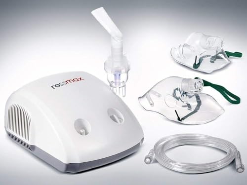 Image of Rossmax NE100 Compact Compressor Nebulizer For Child & Adult, White