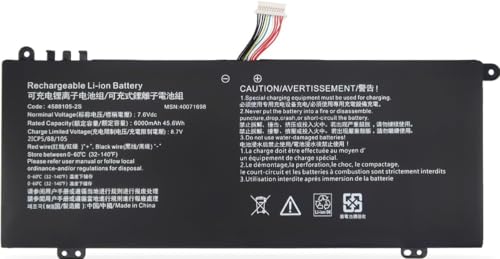 SZ-HTL SZ-HTL 4588105-2S - Batería para portátil Toshiba Dynabook Satellite Pro C40-G-12H C40-H-101 C50-E-10C C50-E-111 C50-H CS50l-HB C40-J C50D MEDION Akoya E155 403 7 6 V, 6000 mAh