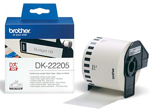 DK-22205 Brother rouleau de papier continu contre le gaspillage