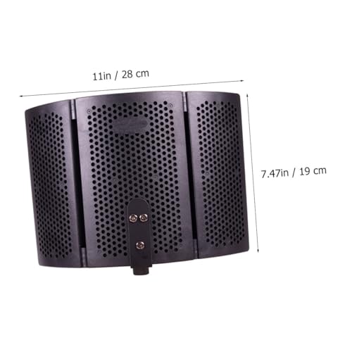 Filtre coupe-vent pour micro de bureau éliminateur d'écho