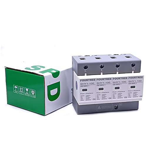 SPD protection basse tension 4P 420V AC pour tableau électrique maison - 5