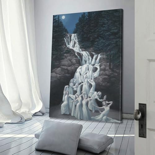 Illusion visuelle Rob Gonsalves poster de qualité supérieure