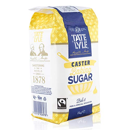 Tate + Lyle Fairtrade Caster Baking Sugar, 1kg