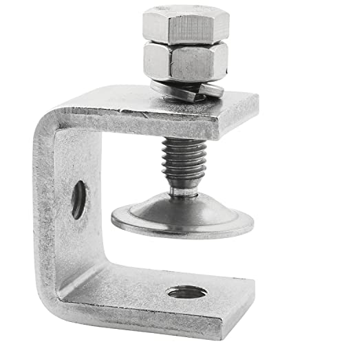 Pscco 2Pcs 304 Stainless Steel C Clamp, Heavy Duty Woodworking Clamp, Tiger Clamp, Home Improvement And Automotive Repair Tools, Type A #TOP2