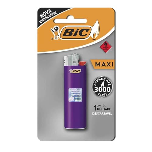 Isqueiro BIC Grande J6 Maxi Blister 1Un