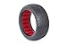 AKA Products, INC. 1/8 Typo Super Soft Front/Rear Tire with Red Inserts: Buggy (2), AKA14015VR