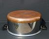 Revere Ware Pre-'68 Double Ring 6 Quart Stainless Steel Copper Bottom Stockpot with Dome Lid #4
