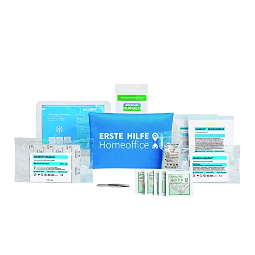 Trousse de premiers secours SÖHNGEN bleue pour homeoffice dimensions L240xH170xPenv
