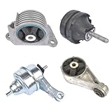 Weonefit Engine Motor Mount Set Compatible with Mini Cooper 1.6L SOHC Engine 2002-2006 # 22116756406 22116778610 22116756405 2211675973