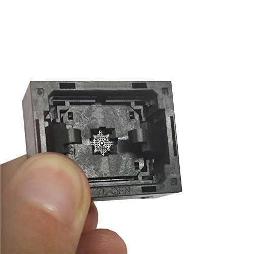 QFN48 Burn in Socket QFN48 MLF48 IC Test Socket Pitch 0.5mm Open TOP