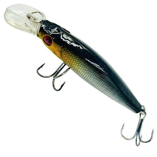 Isca Artificial Para Traíras Tucunarés Robalos 8cm 8.5Gr Meia Agua