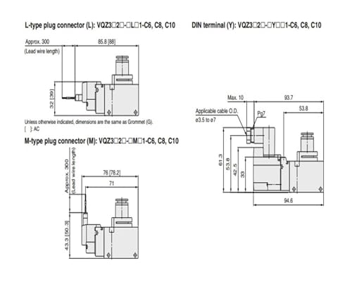 Distributeur VQZ232 5L1 haute performance pour automatisation précise