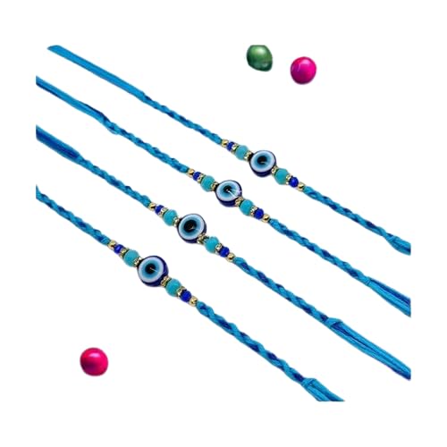 See full amazon price history chart for Brijsun Innovations Evil Eye Rakhi for Brother Combo-Set of 4 | Hand Made Thread Premuim Rakhi with Roli Chawal| Rakshanbandhan Rakhi for Bhaiya | Evil eye Rakhi Set Brijsun Innovations Evil Eye Rakhi for Brother Combo-Set of 4 | Hand Made Thread Premuim Rakhi with Roli Chawal| Rakshanbandhan Rakhi for Bhaiya | Evil eye Rakhi Set (B0D9WRV1FH) Amazon Price History, Amazon Price Tracker