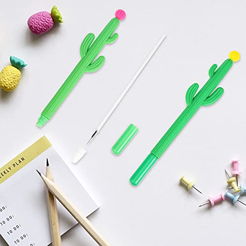 Pack de 24 bolígrafos cactus 0.5mm tinta negra miniatura 3
