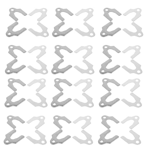Cales d'alignement en acier fendues en U avec kit 144 pièces pour carrosserie automobile