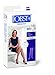 JOBST UltraSheer Thigh High with Sensitive Top Band, 30-40 mmHg Compression Stockings, Closed Toe, X-Large, Classic Black