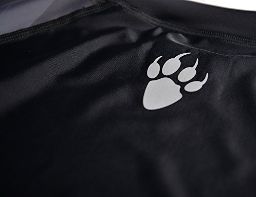 Huge Sports Wildling Series Uv Protection Quick Dry Compression Rash Guard (Bear,M) #TOP6