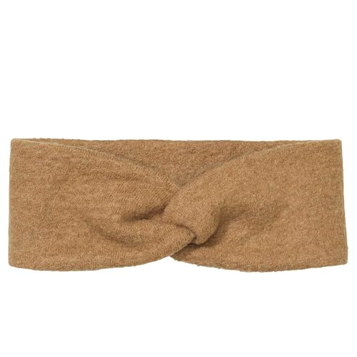 disana STIRNBAND, 100% Bio-Merinowolle GOTS, IVN Best | Besonders bequem und schick | Kleinkind Kind Unisex | Made in Germany | Karamell Gr. 2