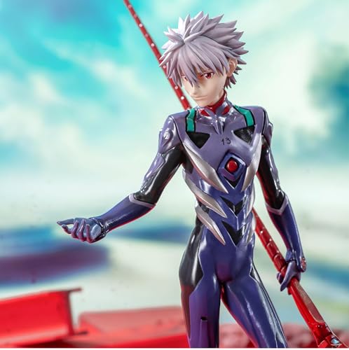 Evangelion : 3.0+1.0 Thrice Upon a Time Statuette Luminasta Kaworu Nagisa x Spear of Longinus 21 cm - vue 6