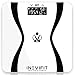 INEVIFIT Balanza Body-Analyzer, analizador digital de composición corporal de baño altamente preciso blanco ampliación de la plataforma 12.3"x12.3"
