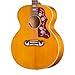 Epiphone J-200 Studio Jumbo Acoustic Electric, Natural with Bag