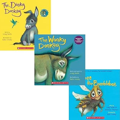 The Dinky Donkey, Willbee the Bumblebee, The Wonky Donkey 3 Books Collection Set