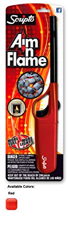 Scripto Multi Purpose Lighter, Aim'm Flame Ii, Random Color